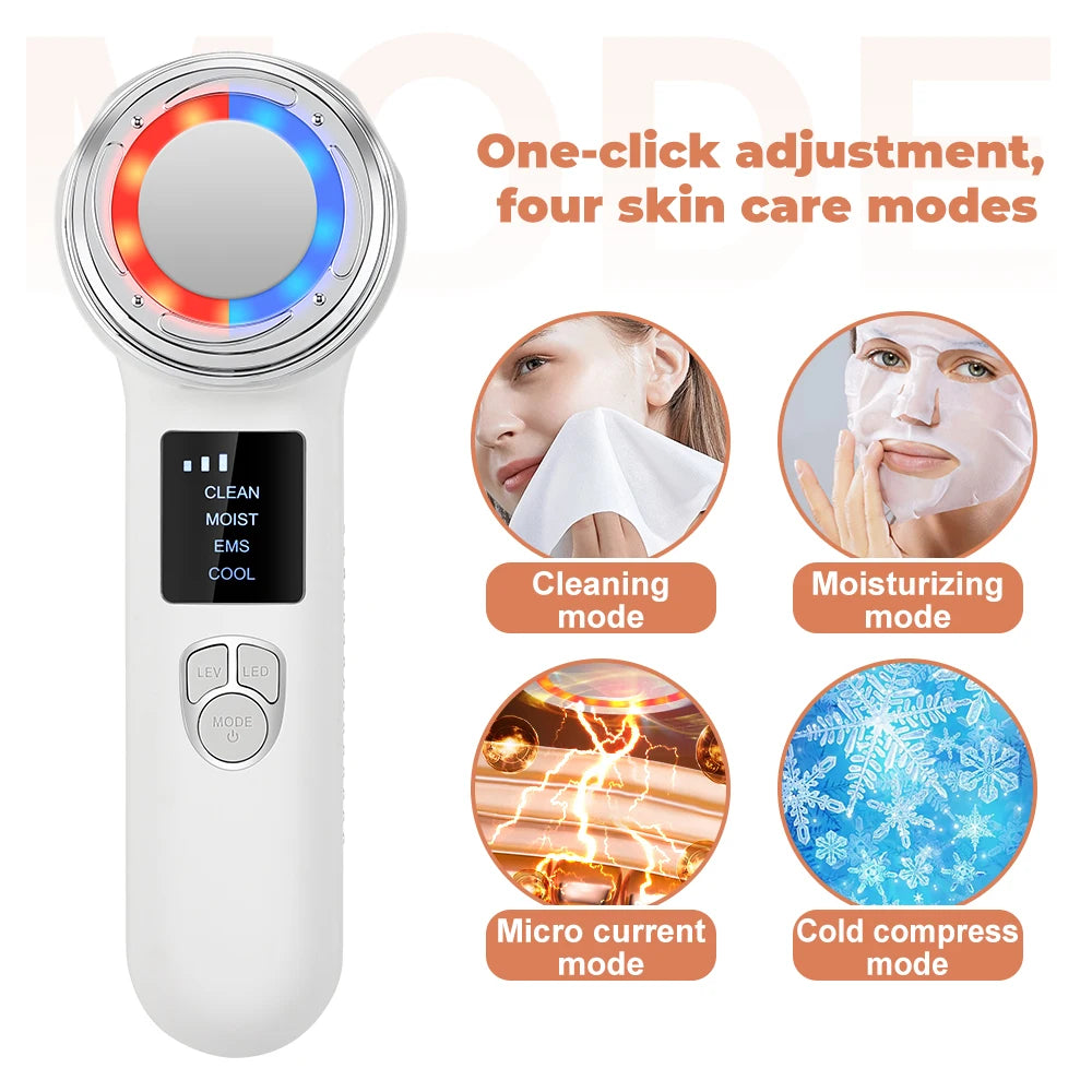 LED Hot Cool Compress Face Lifting(Acne care)