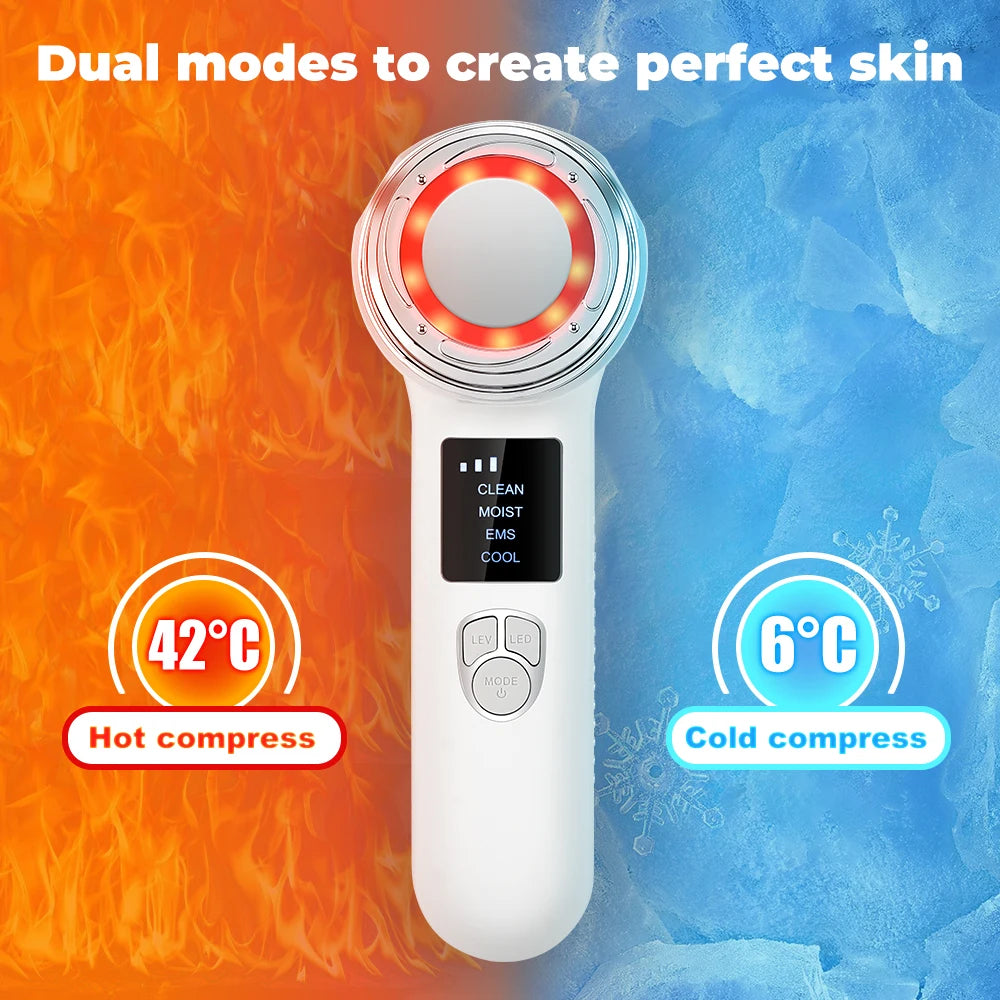 LED Hot Cool Compress Face Lifting(Acne care)