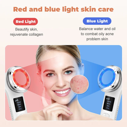 LED Hot Cool Compress Face Lifting(Acne care)